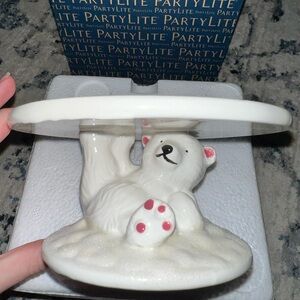 Partylite Polar Bear Winter Candle